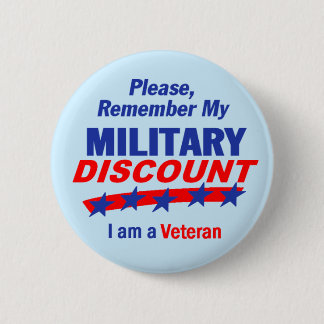 Badge Rond 5 Cm Bouton MILITAIRE de REMISE