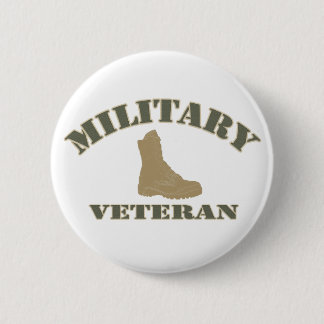 Badge Rond 5 Cm Bouton militaire de vétéran