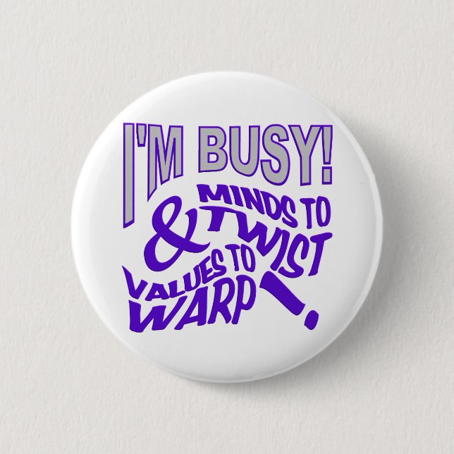Badge Rond 5 Cm Bouton Minds to Twist (Devant)
