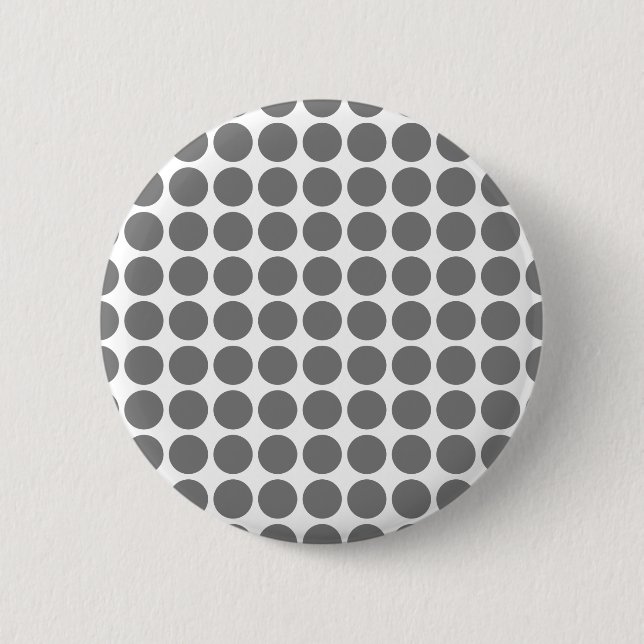 Badge Rond 5 Cm Bouton Mini Pois (Devant)