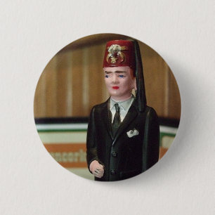 Badge Rond 5 Cm Bouton minuscule de Shriner