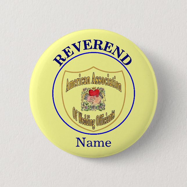 Badge Rond 5 Cm Bouton Modifier le nom du logo AAWO (Devant)