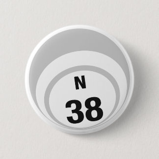 Badge Rond 5 Cm Bouton N38 Bingo Ball