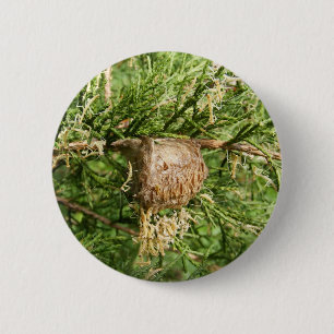 Badge Rond 5 Cm Bouton naissant de ~ de mante
