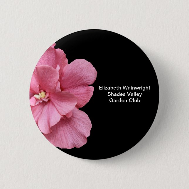 Badge Rond 5 Cm Bouton Nametag (Devant)