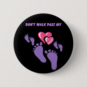 Badge Rond 5 Cm Bouton Ne pas