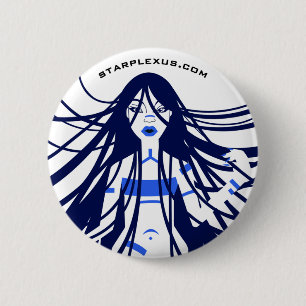 Badge Rond 5 Cm bouton négatif