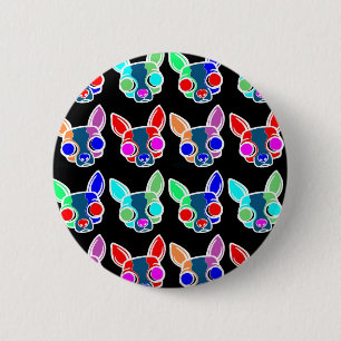 Badge Rond 5 Cm Bouton noir de député britannique