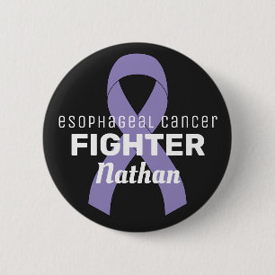 Badge Rond 5 Cm Bouton noir du ruban adhésif contre le cancer de 