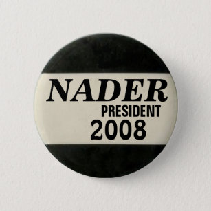 Badge Rond 5 Cm Bouton noir et blanc de Nader