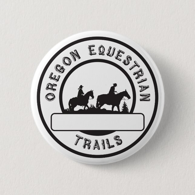 Badge Rond 5 Cm Bouton nommé d'étiquette (Devant)