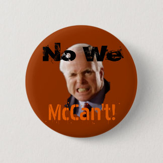 Badge Rond 5 Cm Bouton Non On McCan't