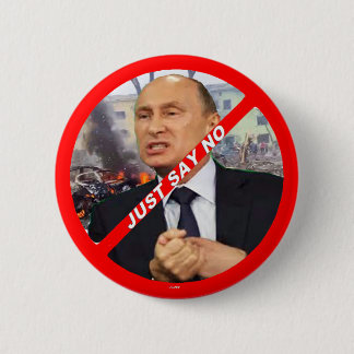 Badge Rond 5 Cm Bouton Non Vlad