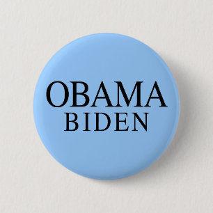 Badge Rond 5 Cm Bouton Obama Biden 2008