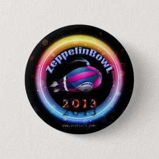 Badge Rond 5 Cm Bouton officiel de ZeppelinBowl 2013