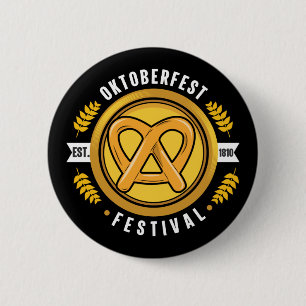 Badge Rond 5 Cm Bouton Oktoberfest 1810