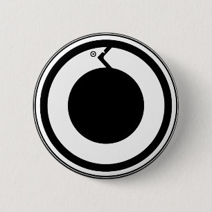 Badge Rond 5 Cm Bouton Oncle Ouroboros