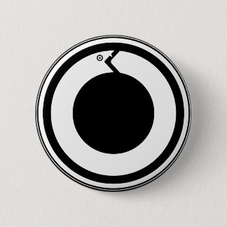 Badge Rond 5 Cm Bouton Oncle Ouroboros