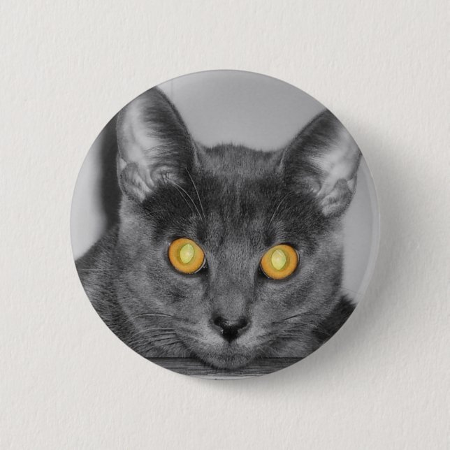 Badge Rond 5 Cm Bouton Or Dusky (Devant)