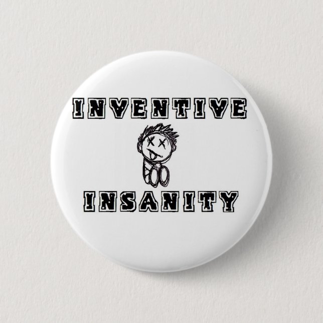 Badge Rond 5 Cm Bouton original de logo (Devant)