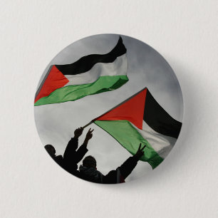 Badge Rond 5 Cm Bouton palestinien de solidarité