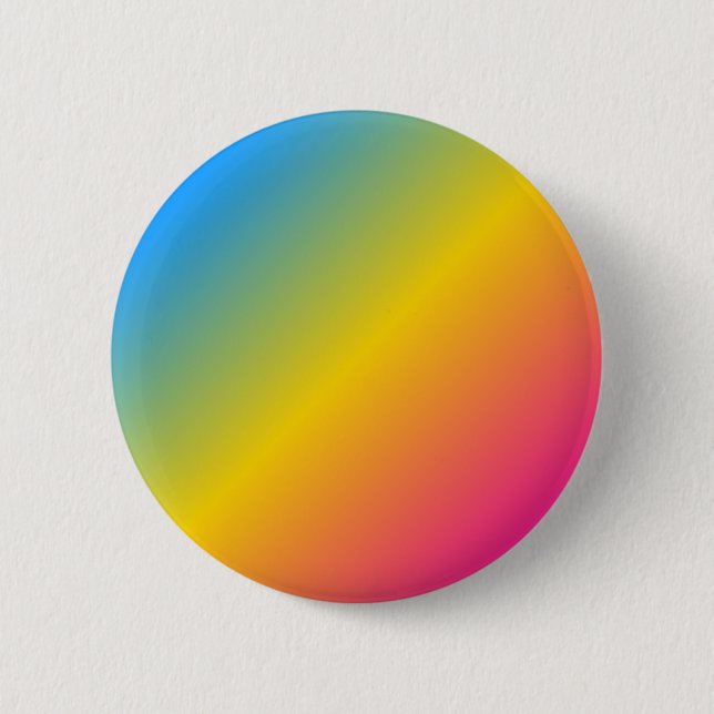 Badge Rond 5 Cm Bouton Pansexual de fierté - gradient (Devant)