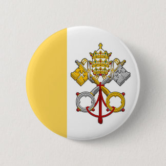 Badge Rond 5 Cm Bouton papal de drapeau