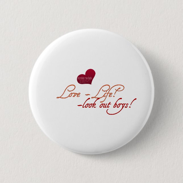 Badge Rond 5 Cm Bouton parfait de sororité (Devant)