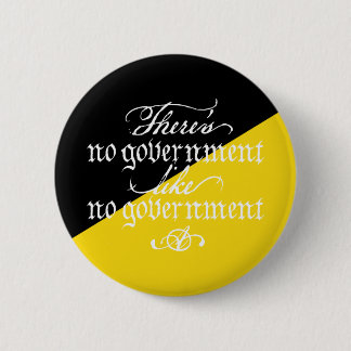 Badge Rond 5 Cm Bouton Pas de gouvernement