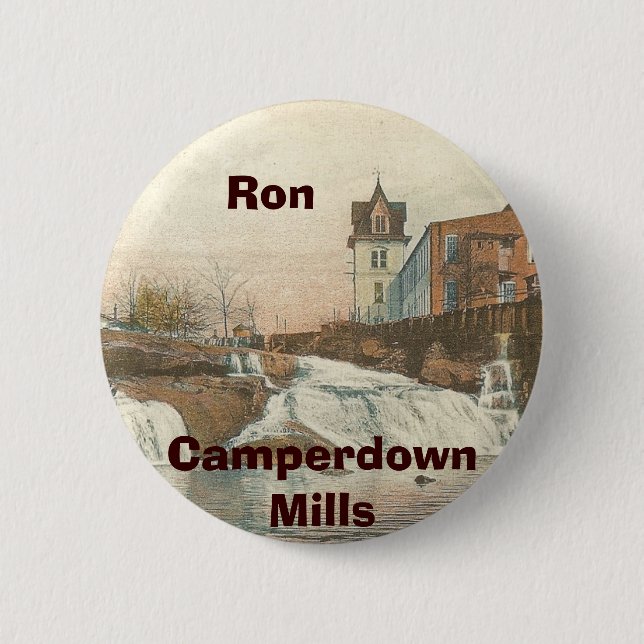 Badge Rond 5 Cm Bouton personnalisable #3 de Camperdown (Devant)