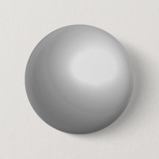 Badge Rond 5 Cm Bouton personnalisable Bal de piscine blanche