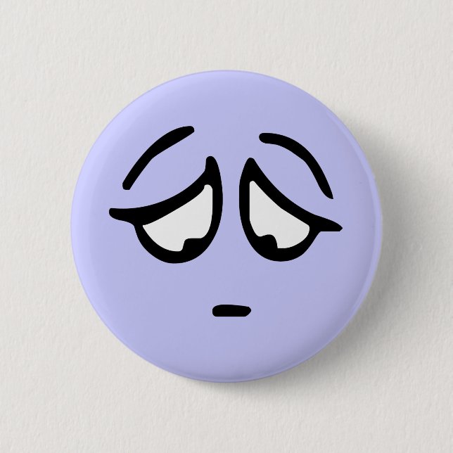 Badge Rond 5 Cm Bouton personnalisable d'arrière - plan (Devant)