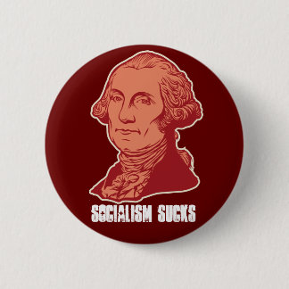 Badge Rond 5 Cm Bouton personnalisable de George Washinton