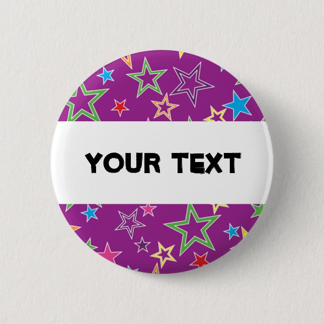 Badge Rond 5 Cm Bouton personnalisé (Devant)