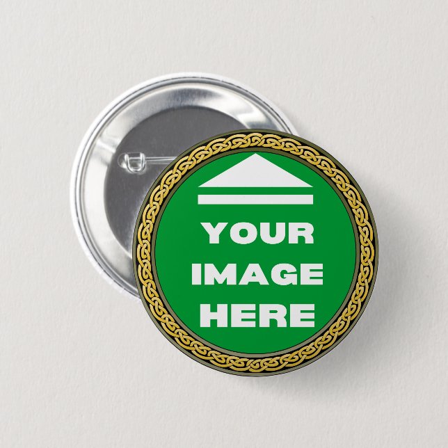 Badge Rond 5 Cm Bouton - Personnalisé - Ajouter image / texte (Devant & derrière)