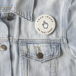 Badge Rond 5 Cm Bouton - Personnalisé (ajouter image/texte)