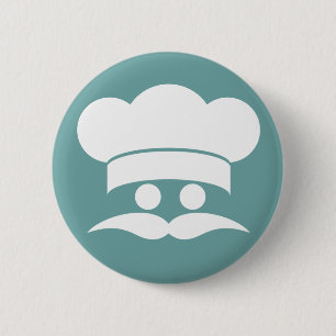 Badge Rond 5 Cm Bouton personnalisé CHEF