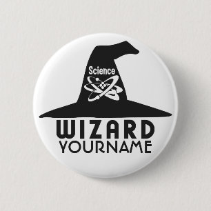 Badge Rond 5 Cm Bouton personnalisé de l'Assistant Science