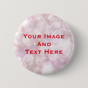Badge Rond 5 Cm Bouton personnalisé Image et texte