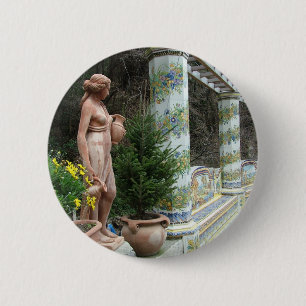 Badge Rond 5 Cm Bouton personnalisé Italie romantique