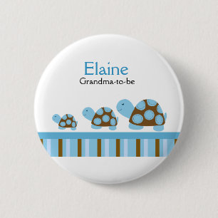 Badge Rond 5 Cm Bouton personnalisé MOD TURTLES NAME TAG