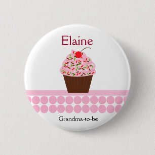 Badge Rond 5 Cm Bouton personnalisé par ÉTIQUETTE délicieuse de