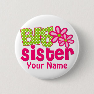 Badge Rond 5 Cm Bouton personnalisé par rose de vert de chaux de