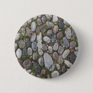 Badge Rond 5 Cm Bouton personnalisé Pierres