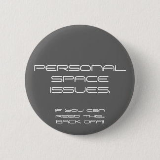 Badge Rond 5 Cm Bouton personnel de l'espace