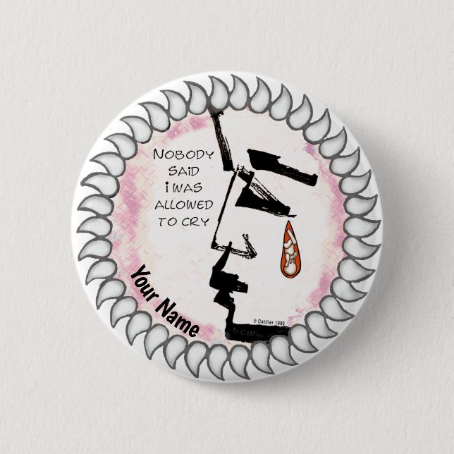 Badge Rond 5 Cm Bouton Perte de bébé (Devant)