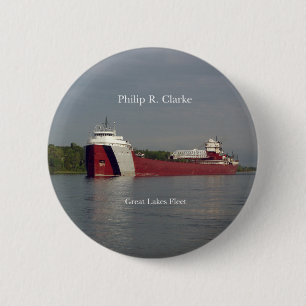 Badge Rond 5 Cm bouton Philip R. Clarke