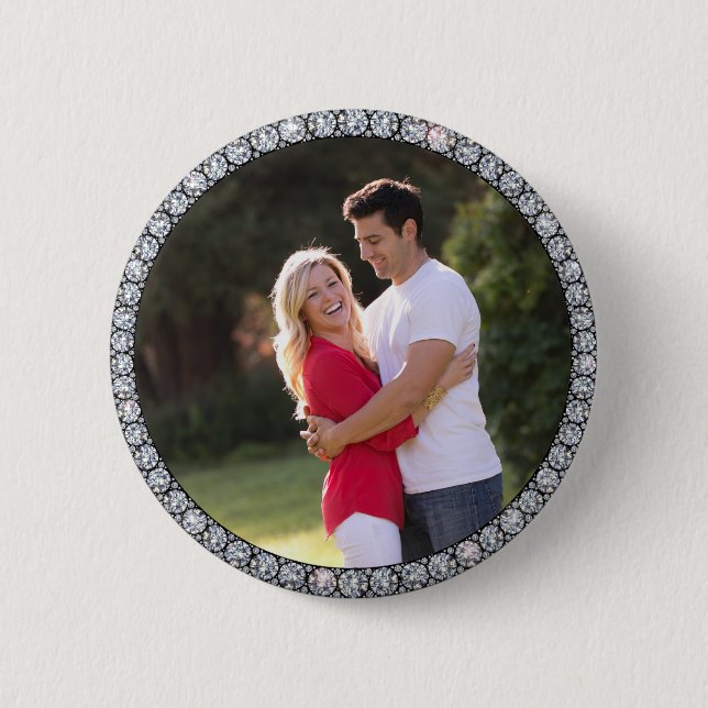 Badge Rond 5 Cm Bouton photo personnalisé Bague (Devant)