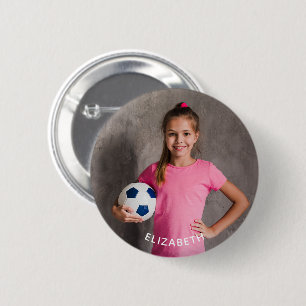 Badge Rond 5 Cm Bouton Photo Sports personnalisé