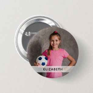 Badge Rond 5 Cm Bouton Photo Sports personnalisé